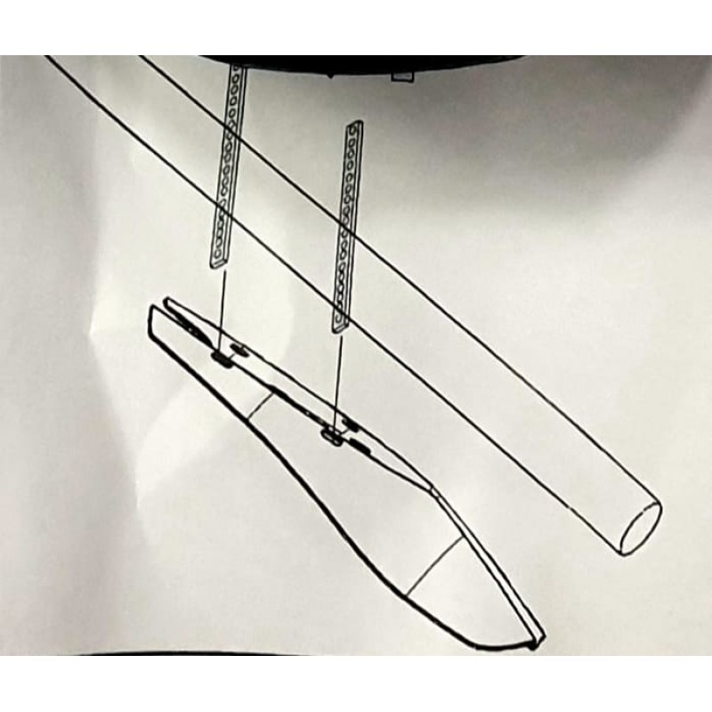 Λασπωτήρα Elmo  Front  black