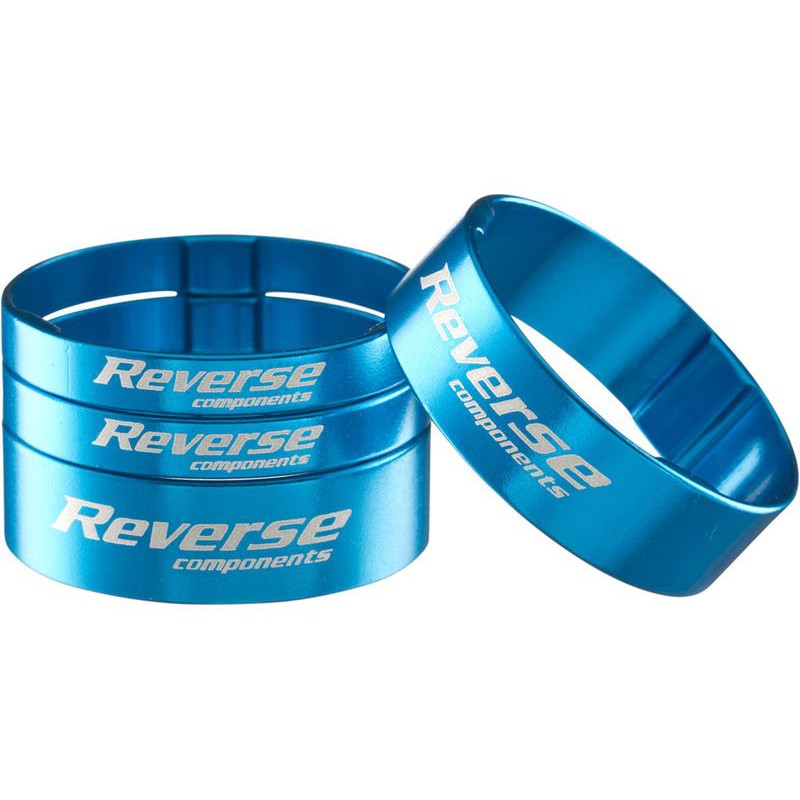 Reverse spacer set ultra light 1 1/8 Blue Reverse spacer set ultra light 1 1/8 Blue