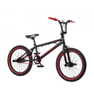 Ποδήλατο BULLET BORA  BMX 20'' ΜΑΥΡΟ-ΚΟΚΚΙΝΟ