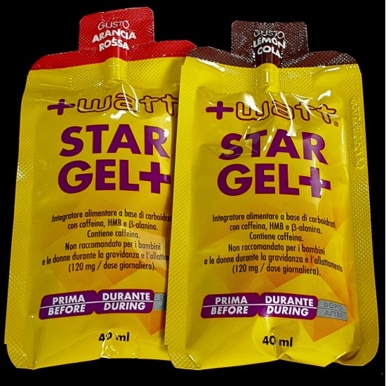 +WATT star gel 50gr arancia-rossa