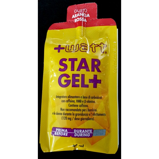 +WATT star gel 50gr arancia-rossa