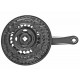 Δισκοβραχίoνας Shimano FC-TY501 Black 170mm 42-34-24T 3X 6-7-8 Speed