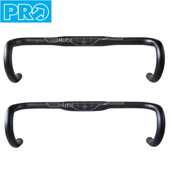 Τιμόνι Road bike PRO 31,8  Black 42mm LT 