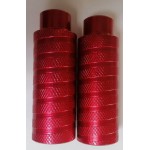 Πατάκια Μεταλλικά 14mm Βιδωτά Κόκκινα 