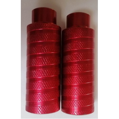 Πατάκια Μεταλλικά 14mm Βιδωτά Κόκκινα  Πατάκια Μεταλλικά 14mm Βιδωτά Κόκκινα