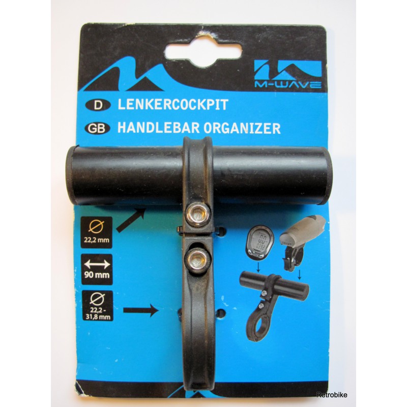 Βάση Κοντέρ / Φώτων / Τηλεφώνου  M-Wave  Handlebar Organizer Βάση Κοντέρ / Φώτων / Τηλεφώνου  M-Wave  Handlebar Organizer