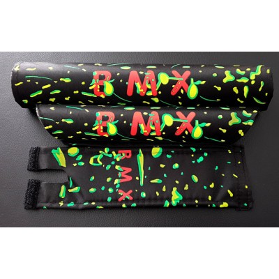 Προστατευτικό Σετ Παιδικού Ποδηλάτου  black-green Προστατευτικό Σετ Παιδικού Ποδηλάτου  black-green