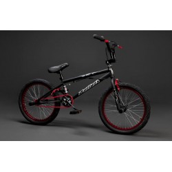 Ποδήλατο BULLET BORA  BMX 20'' ΜΑΥΡΟ-ΚΟΚΚΙΝΟ