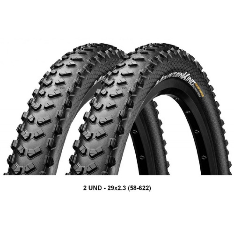 Continental Mountain King 29er Ελαστικό mtb  58-622 (29x2.30) Black Continental Mountain King 29er Ελαστικό mtb  58-622 (29x2.30) Black