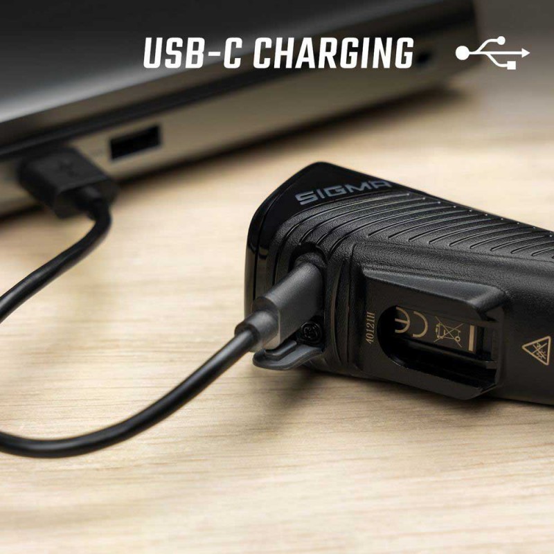 Εμπρόσθιο  Φως Sigma buster 150 lumens set επαναφορτιζόμενο