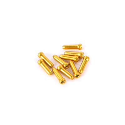 Jagwire End Sleeves for Inner Cable | 10 Pcs. gold Jagwire End Sleeves for Inner Cable | 10 Pcs. gold
