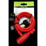 Κλειδαριά BTA Spiral Lock Red 1500x8