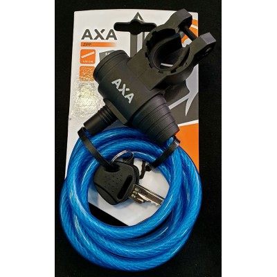 Κλειδαριά AXA 8X1200mm Cable blue Κλειδαριά AXA 8X1200mm Cable blue