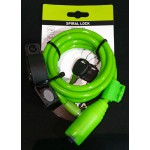 Κλειδαριά BTA Spiral Lock green 1500x8