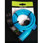 Κλειδαριά BTA Spiral Lock blue 1500x8