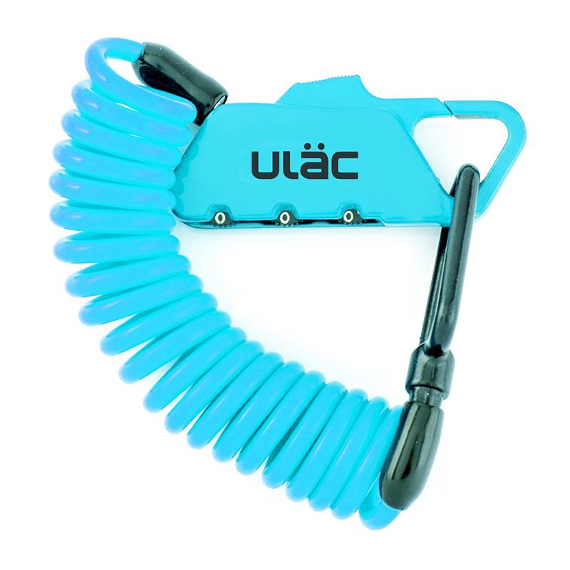 Κλειδαριά Ulac karabiner 4x120mm blue