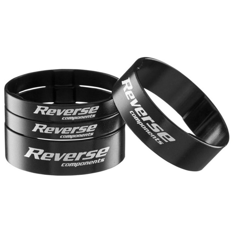 Reverse spacer set ultra light 1 1/8 BLACK Reverse spacer set ultra light 1 1/8 BLACK