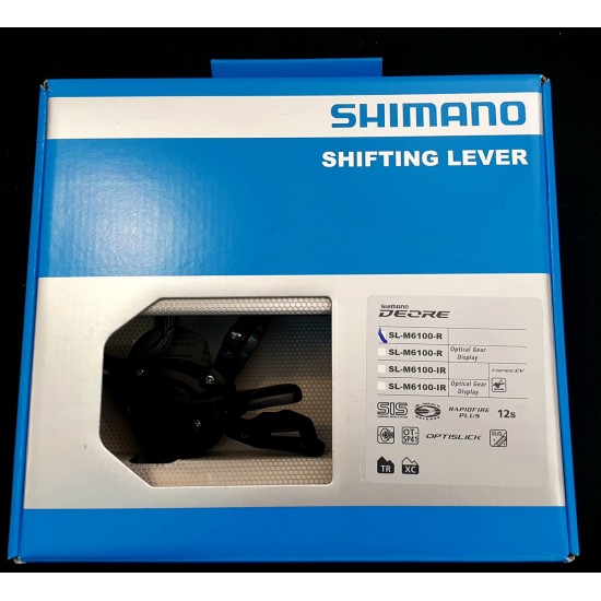 Μοχλός Ταχυτήτων Δεξιός Shimano DEORE SL-M6100-R 12speed (2022 Model)