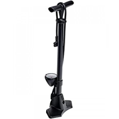 Τρόμπα δαπέδου RFR floor pump hqp AV/FV black με μανόμετρο Τρόμπα δαπέδου RFR floor pump hqp AV/FV black με μανόμετρο