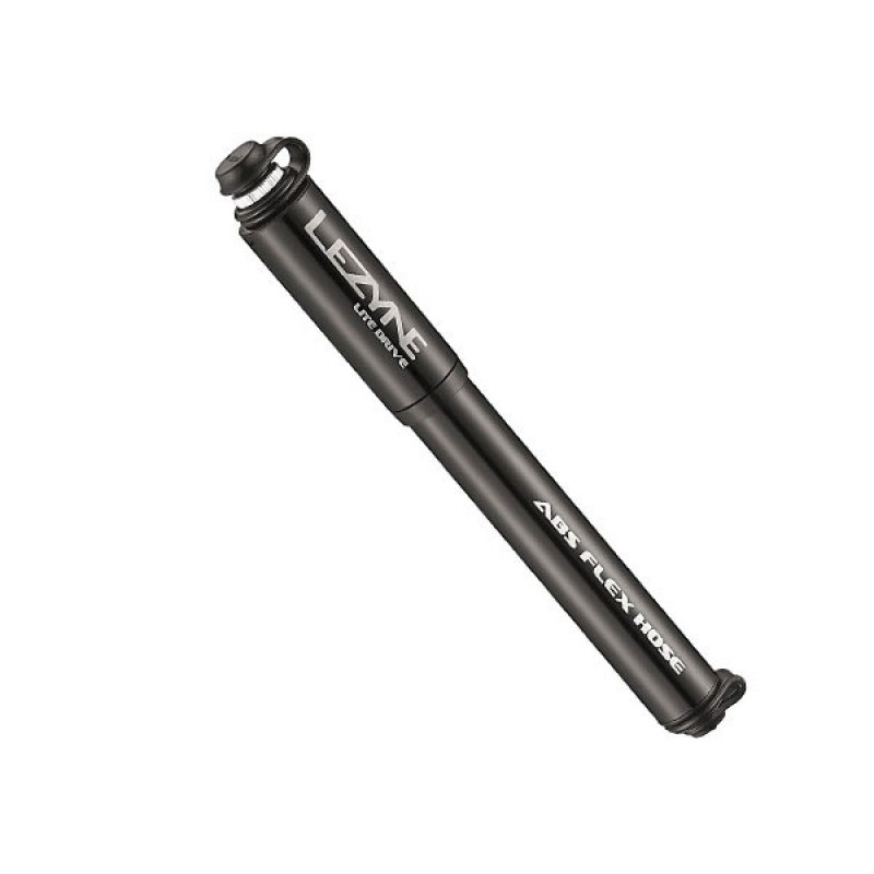 Τρόμπα Χειρός Lezyne  Lite Drive black 160 psi abs flex hose fv/av