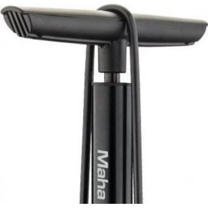 Τρόμπα δαπέδου BIRZMAN Maha Push & Twist V pump AV/FV black με μανόμετρο 220psi/16bar Τρόμπα δαπέδου BIRZMAN Maha Push & Twist V pump AV/FV black με μανόμετρο 220psi/16bar