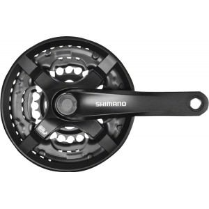 Δισκοβραχίoνας Shimano FC-TY501 Black 170mm 48-38-28 3 X 6-7-8 Speed