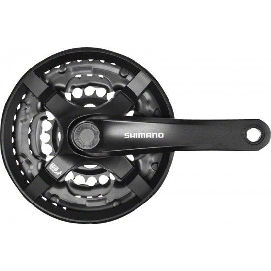 Δισκοβραχίoνας Shimano FC-TY501 Black 170mm 48-38-28 3 X 6-7-8 Speed