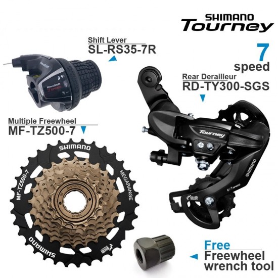  Ελεύθερο SHIMANO MF-TZ500 7  speed 