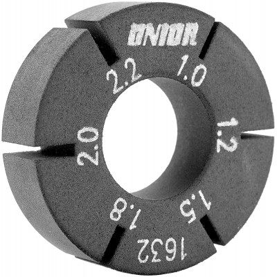 Εργαλείο UNIOR 1632 αντίστασης πλακέ ακτίνων 1.0  - 1.2 -1.5  -1.8  -  2.0  - 2.2 -   Εργαλείο UNIOR 1632 αντίστασης πλακέ ακτίνων 1.0  - 1.2 -1.5  -1.8  -  2.0  - 2.2 -