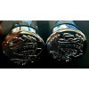 Χειρολαβές Τιμονιού BMX Freestyle Blue/Nikel