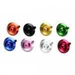 XON alloy top cap with alloy screw ahead set ultra light  Orange