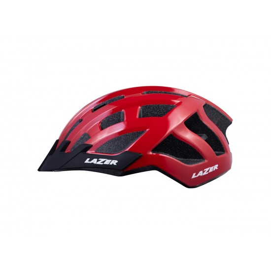 Κράνος LAZER Compact Red Uni-size (54-61cm)