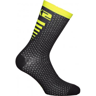 SIXS Arrow Merino Κάλτσες  black - yellow  39-42 SIXS Arrow Merino Κάλτσες  black - yellow  39-42