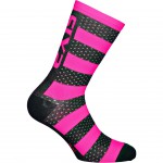 SIXS Luxury Merino Κάλτσες  black - fuxia  43-46