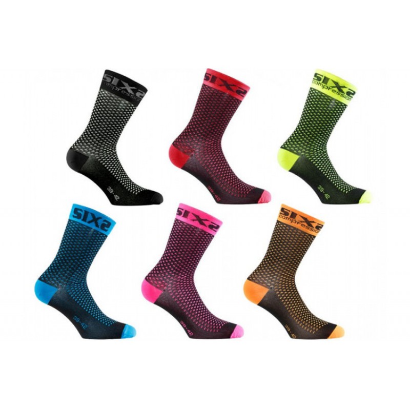 SIXS Comp Sho Κάλτσες Μέχρι Την Γάμπα Fuxia  35-38 SIXS Comp Sho Κάλτσες Μέχρι Την Γάμπα Fuxia  35-38