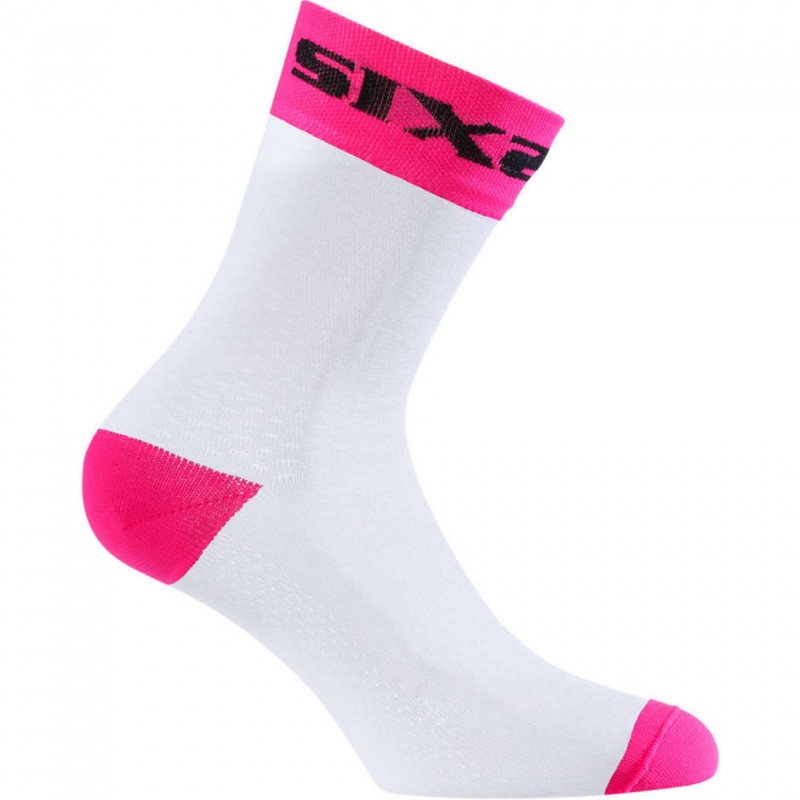 SIXS Κάλτσες Κοντές SHORTS white / pink fluo 39-42