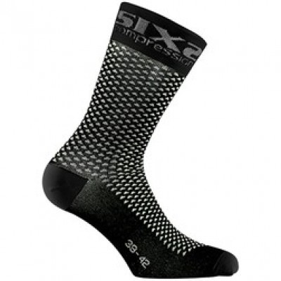 SIXS Comp Sho Κάλτσες Μέχρι Την Γάμπα Black 35-38 SIXS Comp Sho Κάλτσες Μέχρι Την Γάμπα Black 35-38