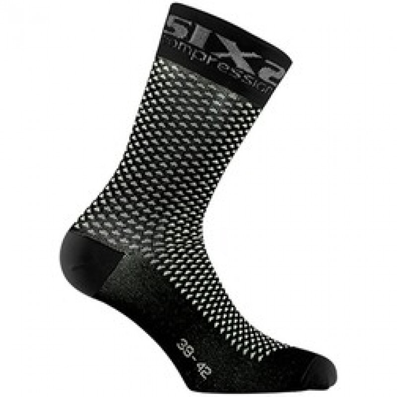 SIXS Comp Sho Κάλτσες Μέχρι Την Γάμπα Black 39-42