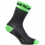 SIXS Κάλτσες Κοντές SHORTS  black - green  39-42
