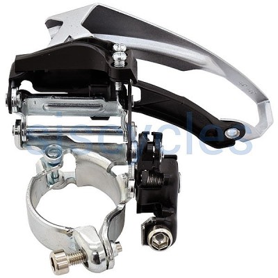 Shimano Tourney FD-TY500 MTB 6/7 Speed Top Swing Dual Pull Front Derailleur - 28.6 / 31.8 / 34.9 mm Shimano Tourney FD-TY500 MTB 6/7 Speed Top Swing Dual Pull Front Derailleur - 28.6 / 31.8 / 34.9 mm