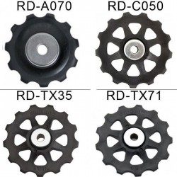 Pulley Set -Ροδάκια Οπίσθιου Ντεραγιέ Shimano toyrney (Y5WS98030) RD-TX35-6/7 speed Altus/Turney