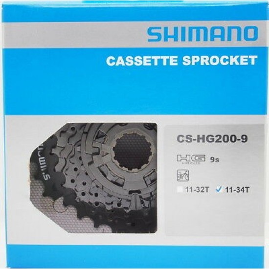 Κασέτα Shimano ALTUS 9sp CS-HG200-9 SPEED  11-34T