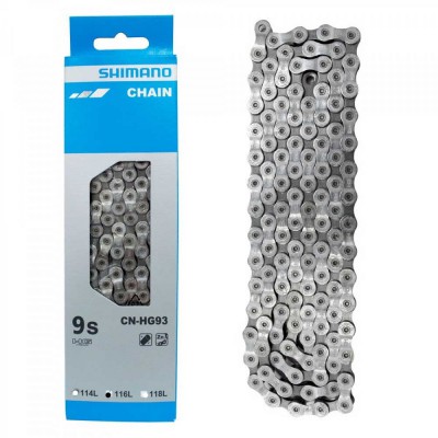 Αλυσίδα Shimano chain 9 speed cn-hg93 116 link Αλυσίδα Shimano chain 9 speed cn-hg93 116 link