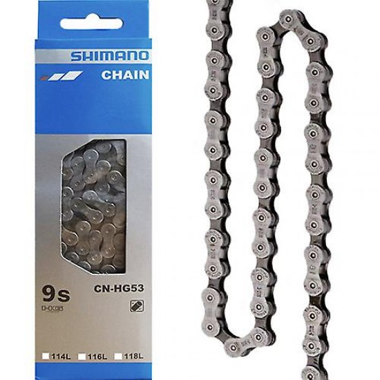 Αλυσίδα Shimano chain 9 speed cn-hg53 116 link