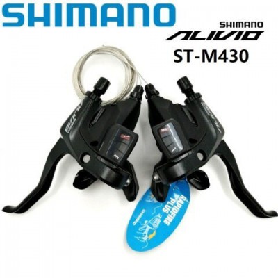 Λεβιεδομανέτες Shimano ST-M430 3X9 - 9 Speed Λεβιεδομανέτες Shimano ST-M430 3X9 - 9 Speed