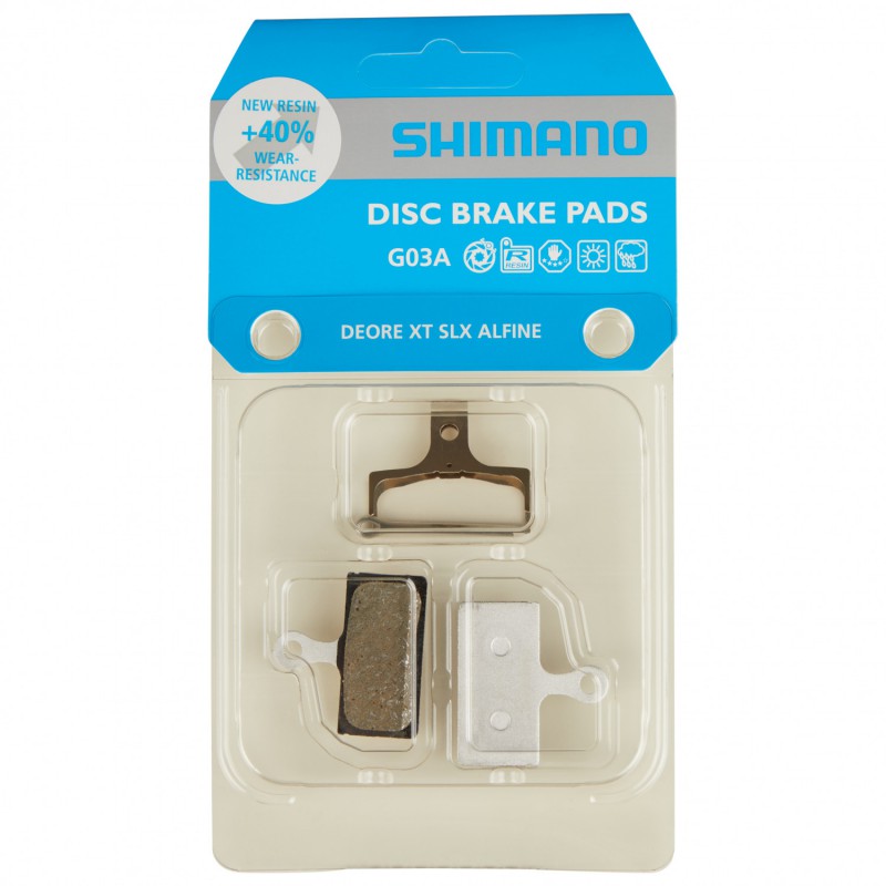 Shimano Brake Pads G03A  DEORE XT SLX ALFINE Shimano Brake Pads G03A  DEORE XT SLX ALFINE