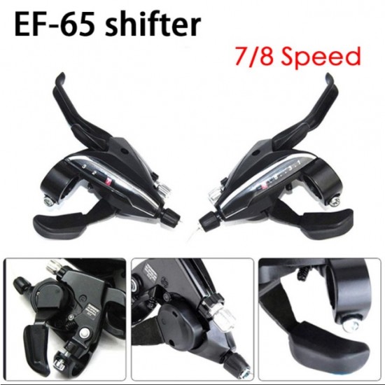 Λεβιεδομανέτες Shimano ST-EF65 3X8 - 8 Speed v-brake