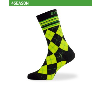Biotex Κάλτσες - 1012 4SEASON Black-Green 43-45 Biotex Κάλτσες - 1012 4SEASON Black-Green 43-45