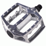 Πετάλια Bmx Freestyle Σιδερένια Νίκελ 9/16